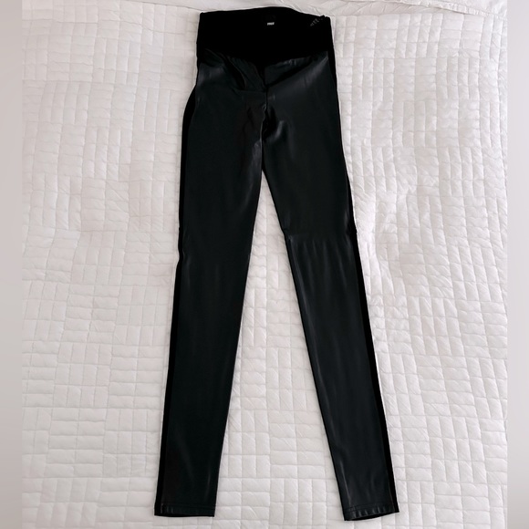 Wilfred Vegan Leather Mix Leggings - Picture 1 of 3